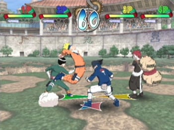 Naruto Clash of Ninja European Version Gauche