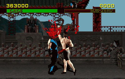 Mortal Kombat 1995 Centré